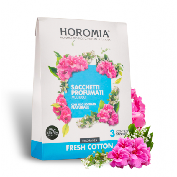 Horomia Multifunctionele geurzakjes Fresh cotton